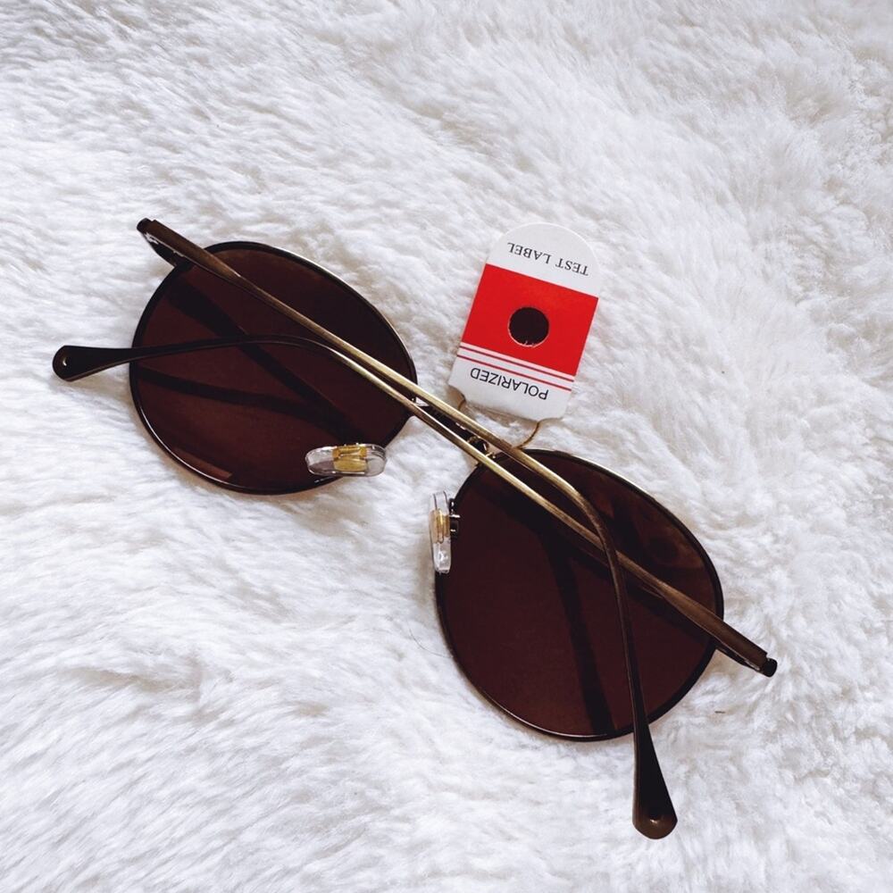 Brielle Bright Red Polarized Mirrored Sunglasses - Picture 13 of 14